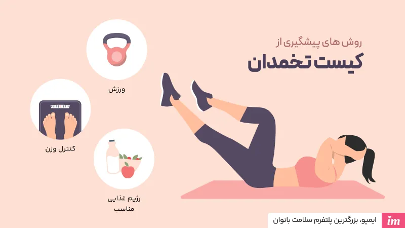  روش‌های پیشگیری از کیست تخمدان چیست؟