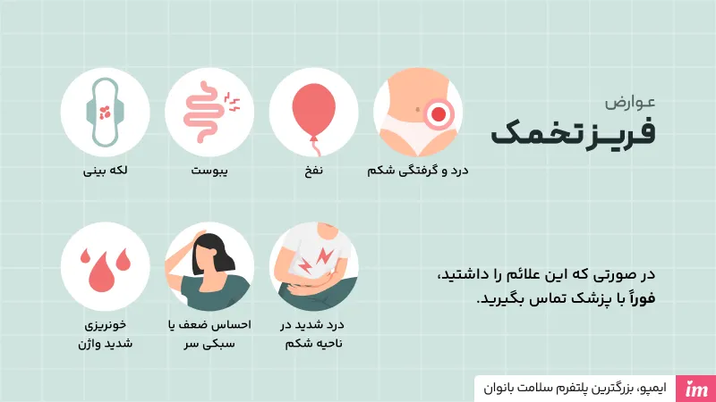 عوارض فریز تخمک چیست؟