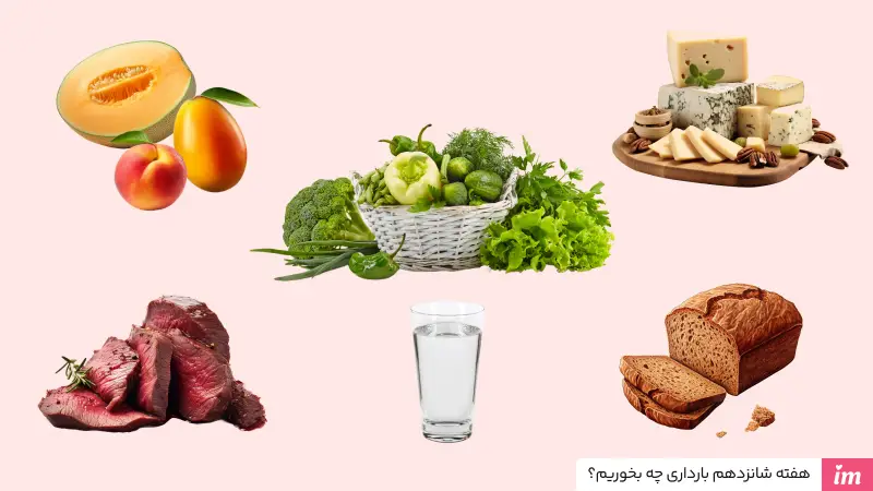 هفته شانزدهم بارداری چی بخوریم