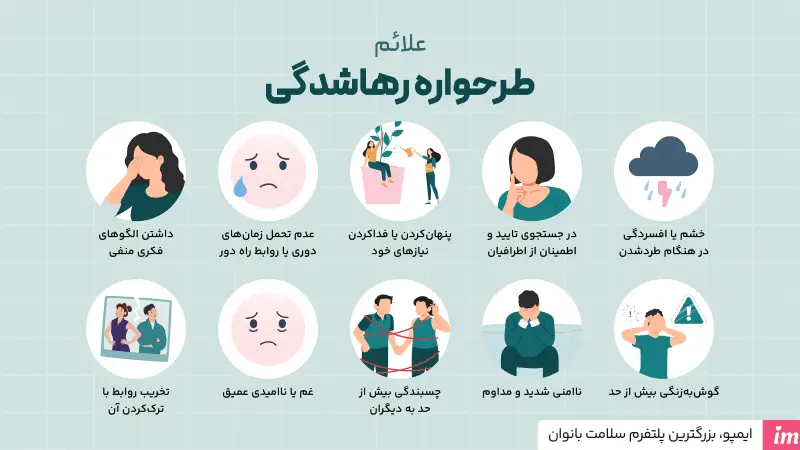 علائم طرحواره رهاشدگی چیست