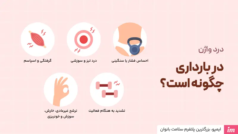 درد واژن در بارداری چگونه است؟