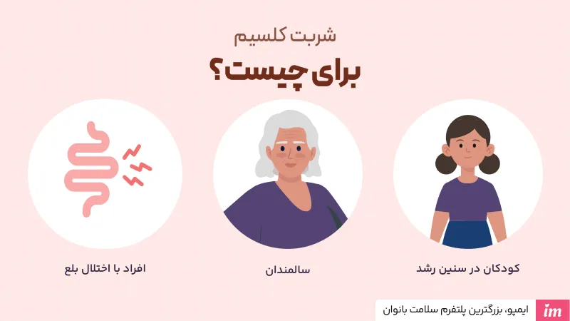 شربت کلسیم برای چیست؟