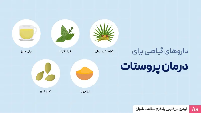 داروگیاهی برای درمان پروستات