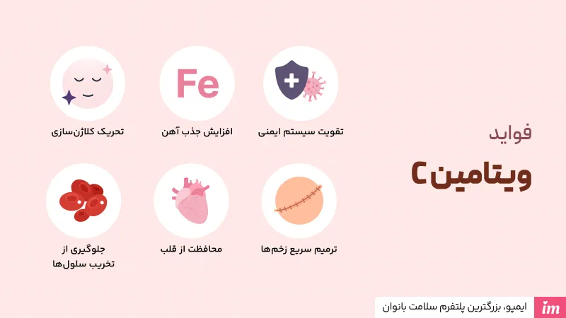 فواید ویتامین C چیست؟