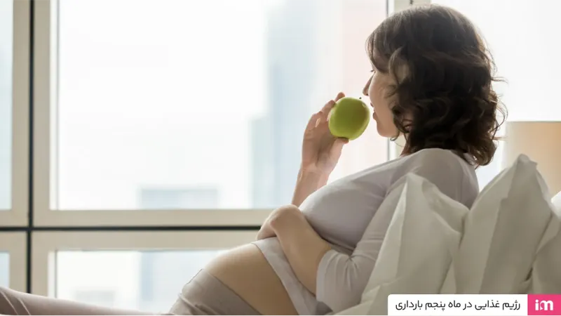 در ماه پنجم بارداری چی بخوریم؟